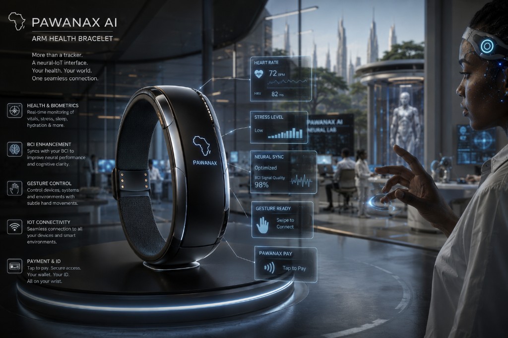 PawaEye wearable health bracelet